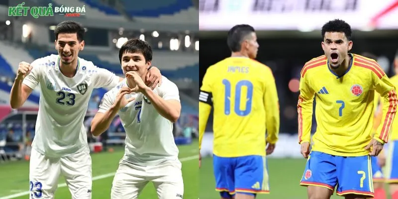 Soi kèo Uzbekistan & Colombia đều sẽ thi đấu tấn công?