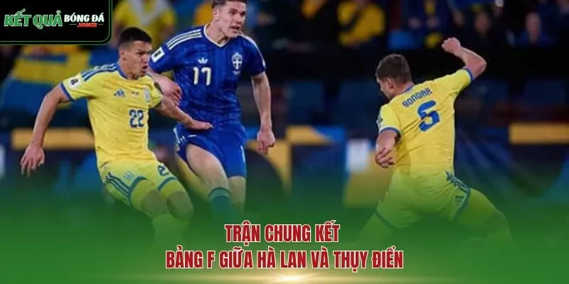 Trận chung kết bảng F giữa Hà Lan và Thụy Điển